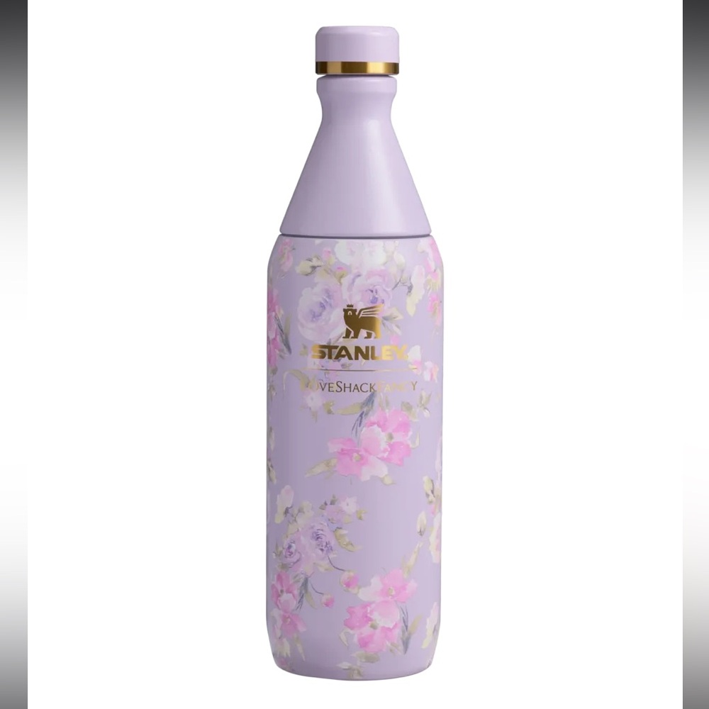 Stanley x LoveShackFancy Happy Thoughts All Day Slim Bottle 20oz